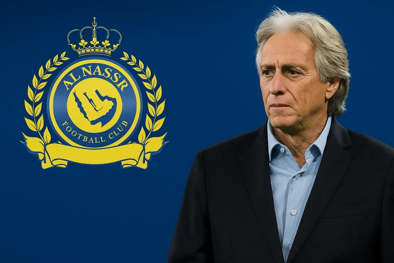 جورجي جيسوس مدرب النصر الجديد يظهر في صورة رسمية بعد إعلان راتب جيسوس مع النصر للموسم الجديد 2025-2026.