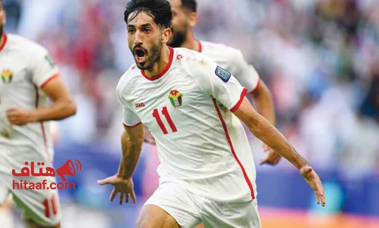 المهاجم الأردني يزن النعيمات يقترب من الانتقال إلى النادي الأهلي المصري خلال صيف 2025